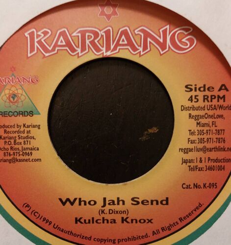Kulcha Knox - Who Jah Send (Statement Riddim)