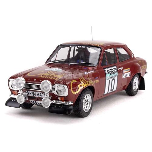 Ford Escort Mki Rs1600 Rac Rally 1974 - Ixo 1/18