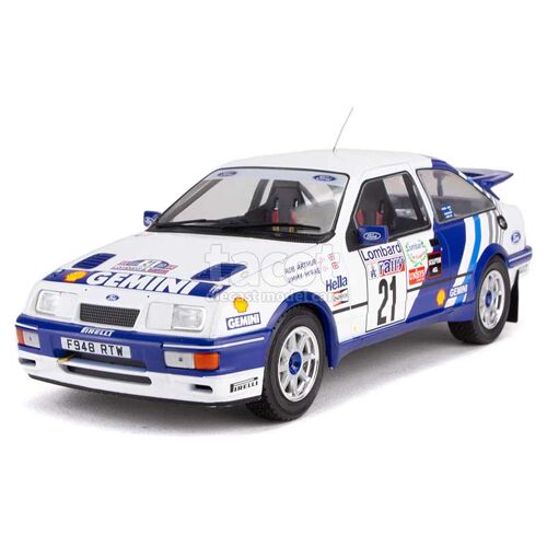 Ford Sierra Rs Cosworth Lombard Rac Rally 1989 - Ixo 1/18
