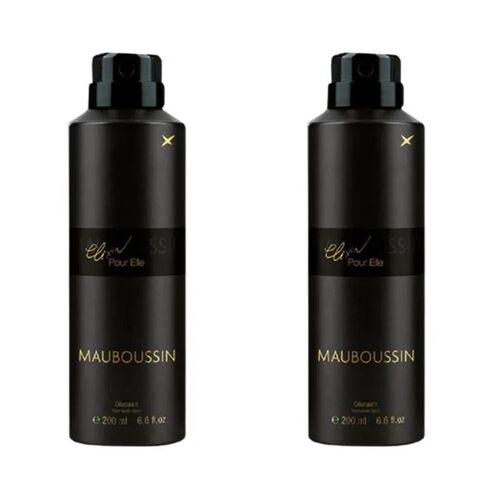 Mauboussin Elixir Pour Elle Déodorant Pour Femme 2*200ml 