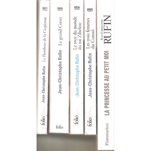Lot De 5 Jean-Christophe Rufin