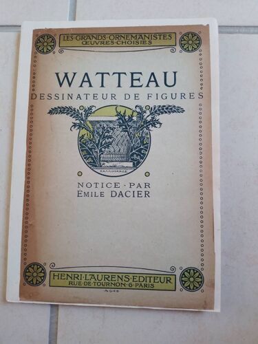 Watteau Dessinateur De Figures