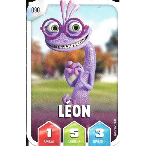 Carte Leclerc 2025 La Magie De Disney N°090 Léon