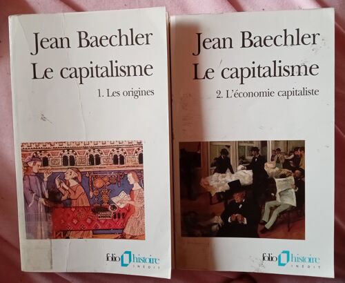 Jean Baechler Le Capitalisme - 2 Volumes