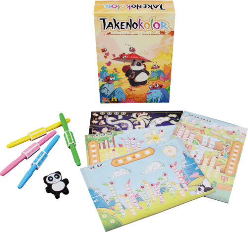 Asmodee Takenokolor 20 Min Jeu De Société
