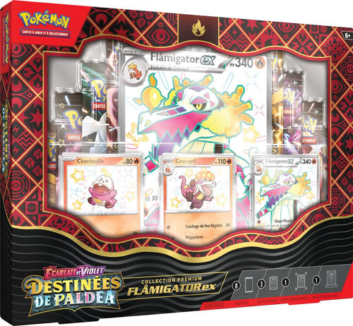 Asmodee Pokémon Ev045 : Coffret Premium Ex (3 Visuels) 10 Min Jeu De Cartes A Collectionner