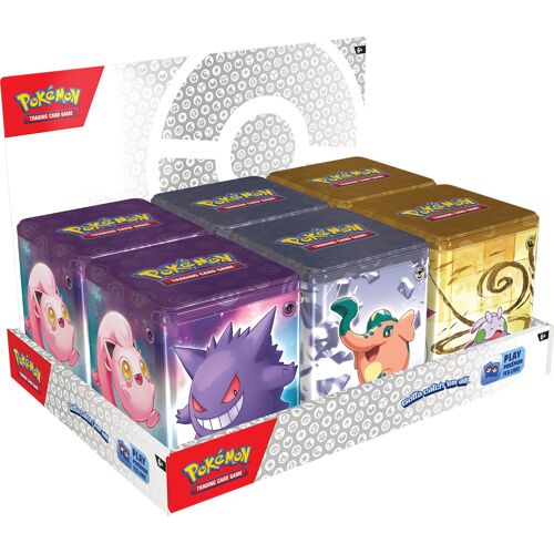 Asmodee Pokémon : Tin Cube 2024 10 Min Extension De Jeu De Carte A Collectionner