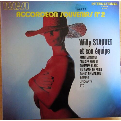 Willy Staquet ‎– Accordeon Souvenirs N 2