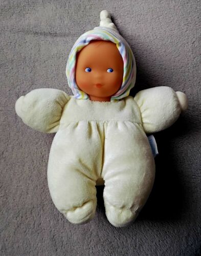 Peluche poupon corolle hochet