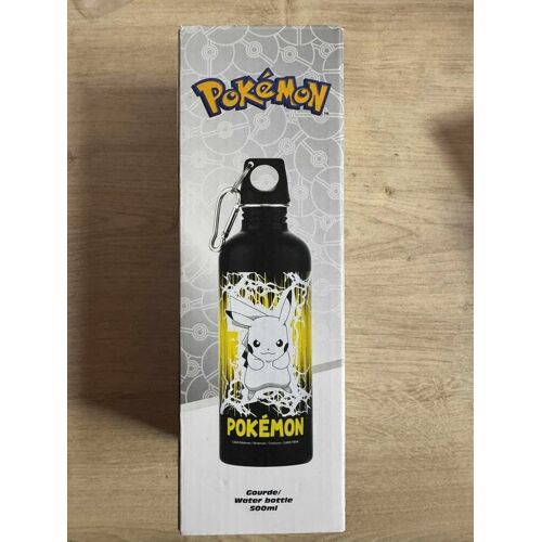 Gourde Officielle Pokémon/Nintendo Édition Limitée Pikachu En Acier Inoxydable 500 Ml