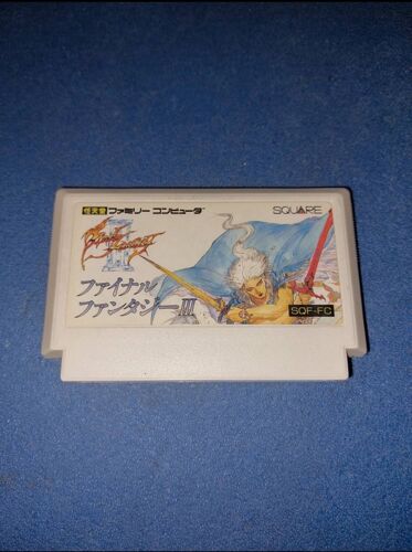 Final Fantasy 3 Nintendo famicom j jap japan japanese