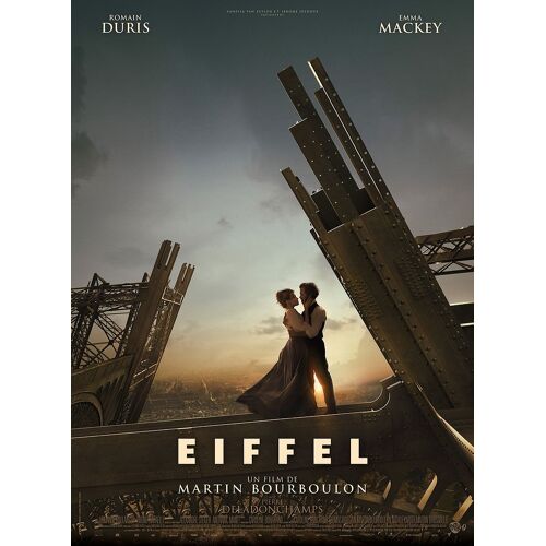 Eiffel / Affiche Cinéma Originale 40x53 Cm Roulée. Romain Duris - Année 2021