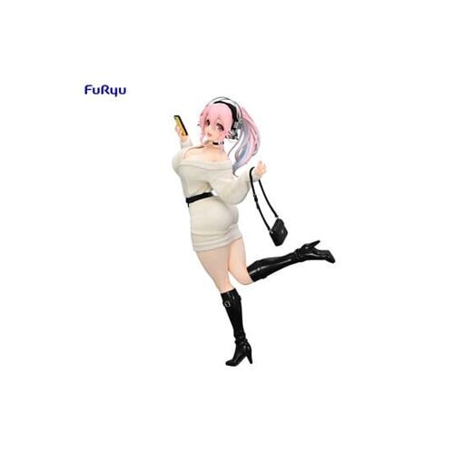 Super Sonico Statuette Pvc Trio-Try-It Winter Memory Ver. 21 Cm