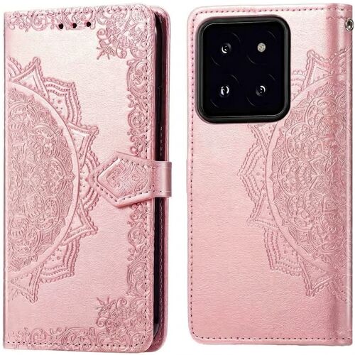 imoshion Etui de télephone Mandala Xiaomi 14T Rose Doré
