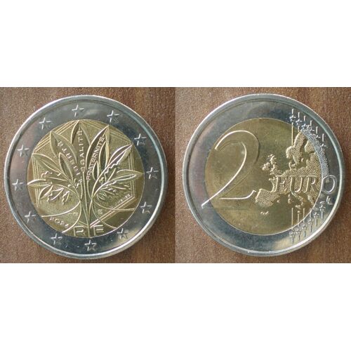 France 2 Euro 2024 Arbre De Vie Neuve Piece Euros