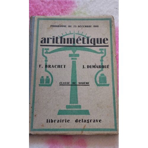 Arithmétique 6e Delagrave