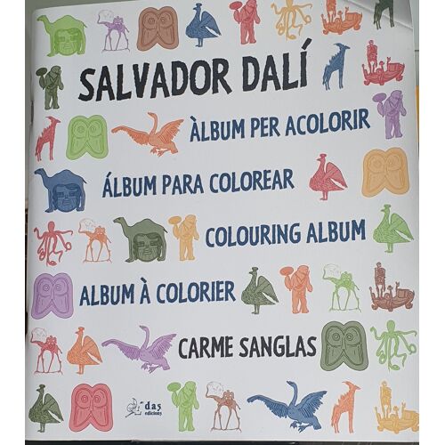 Salvador Dali. Album Para Colorear. E