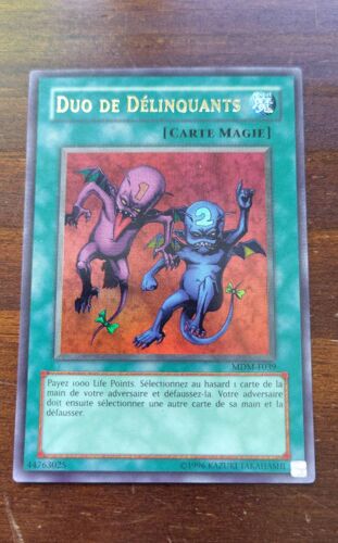 Mdm-F039 - Duo De Délinquants - Ultra Rare Française