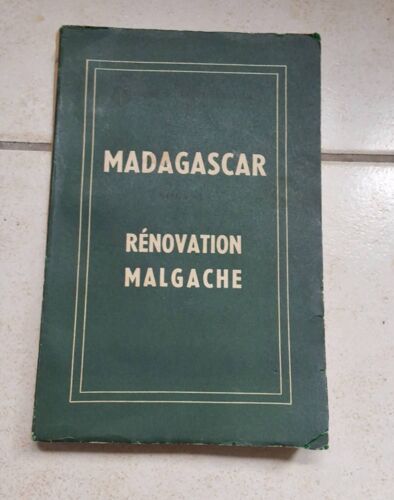 Rabemananjara Madagascar Sous La Rénovation Malgache 1953 Dédicacé