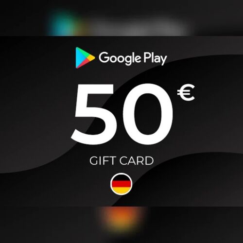 Google Play Gift Card 50 EUR Key - GERMANY