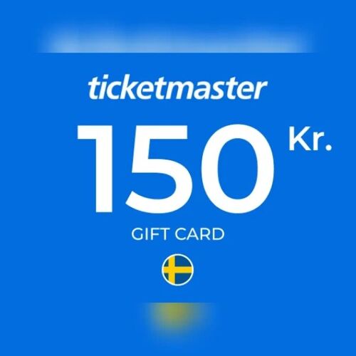 Ticketmaster Gift Card 150 SEK Key - SWEDEN