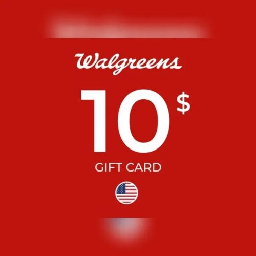 Walgreens Gift Card 10 USD Key - UNITED STATES