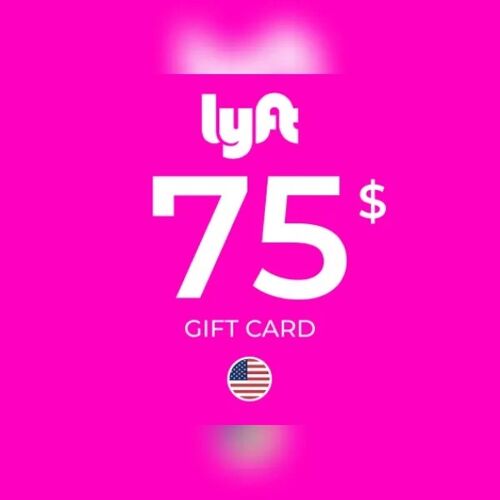 Lyft Gift Card 75 USD Key - UNITED STATES