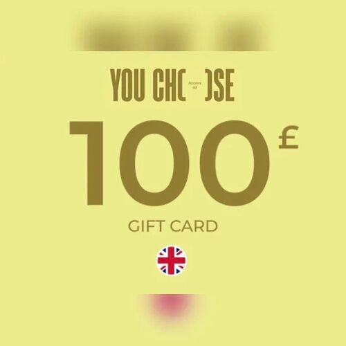 YouChoose Food & Drink Digital Gift Card 100 GBP Key - UNITED KINGDOM