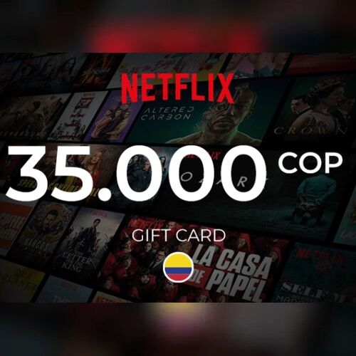 Netflix Gift Card 35000 COP Key - COLOMBIA
