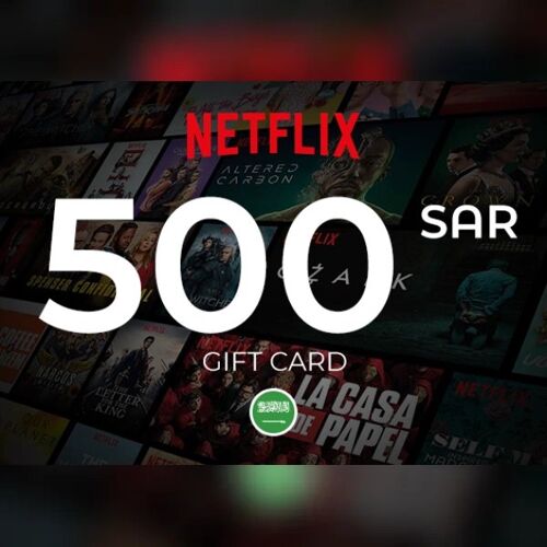Netflix Gift Card 500 SAR Key - SAUDI ARABIA