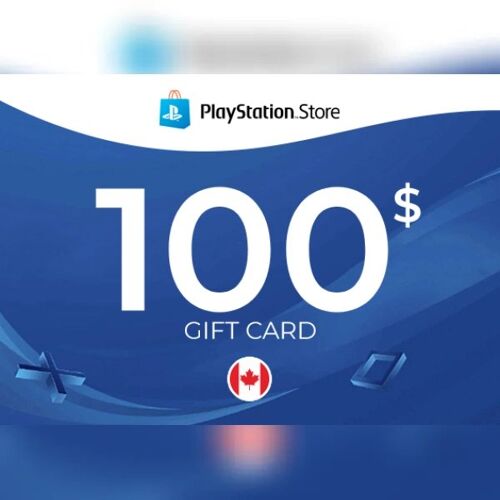 PlayStation Gift Card 100 CAD - CANADA