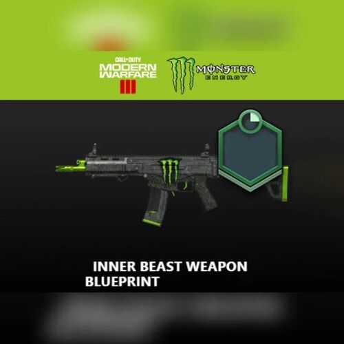 Monster Energy X Call of Duty: Inner Beast Weapon Blueprint (DLC) Official website Key - GLOBAL