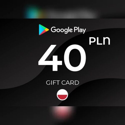 Google Play Gift Card 40 PLN Key - POLAND