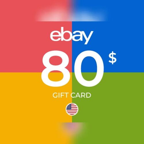 eBay Gift Card 80 USD (US) Key - UNITED STATES