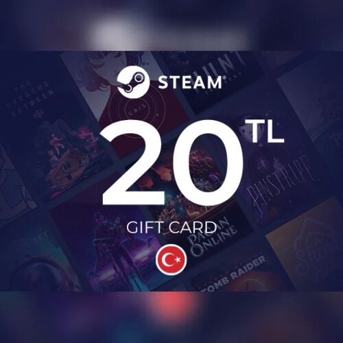 Steam Wallet Gift Card 20 TRY Key - TURKEY
