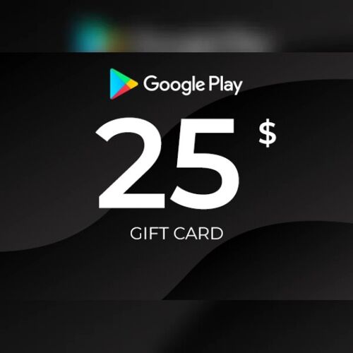 Google Play Gift Card 25 USD Key - NORTH AMERICA