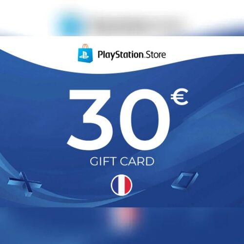 PlayStation Gift Card 30 EUR - FRANCE