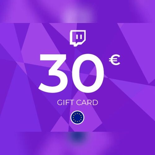 Twitch Gift Card 30 EUR Key - EU