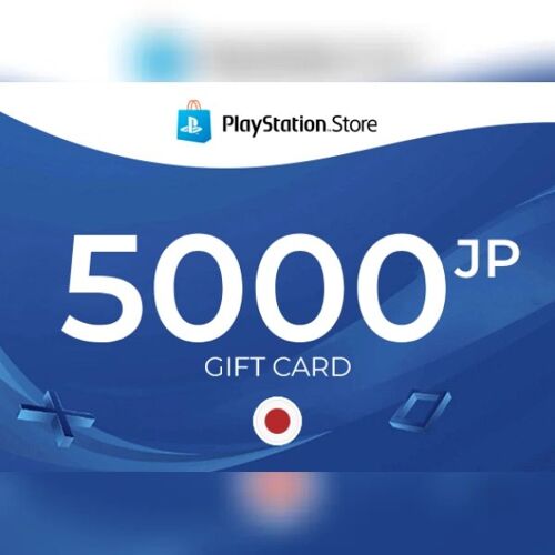 PlayStation Gift Card 5000 JPY - JAPAN