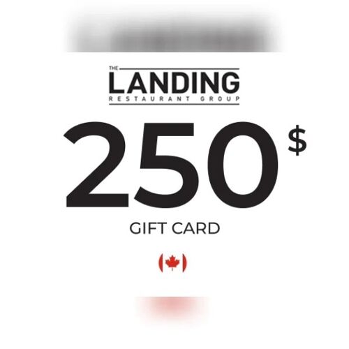 The Landing Restaurant Group Gift Card 250 CAD Key - CANADA