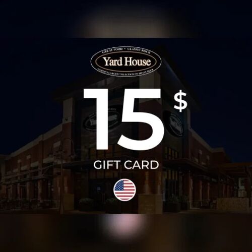 Yard House Gift Card 15 USD Key - UNITED STATES