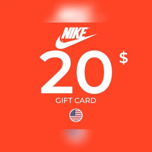 Nike Store Gift Card 20 USD (US) Key - UNITED STATES