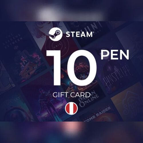 Steam Wallet Gift Card 10 PEN Key - PERU