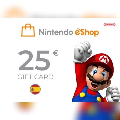 Nintendo eShop Card 25 EUR Key - SPAIN