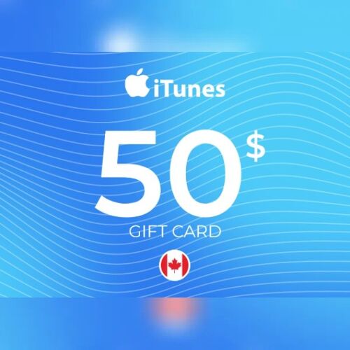 Apple iTunes Gift Card 50 CAD Key - CANADA