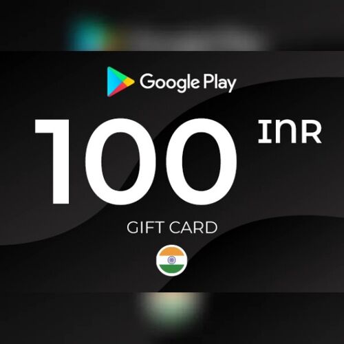 Google Play Gift Card 100 INR Key - INDIA