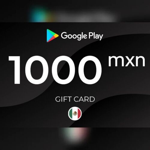 Google Play Gift Card 1000 MXN Key - MEXICO