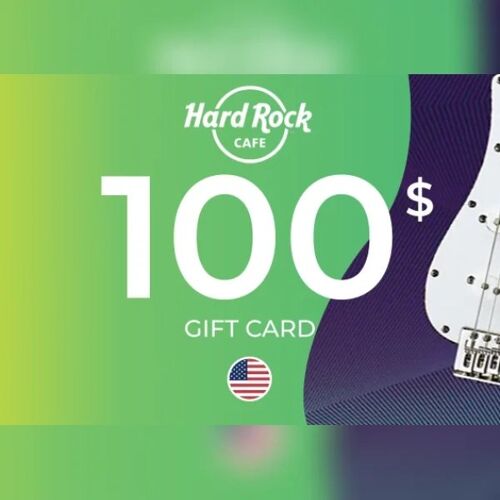 Hard Rock Cafe Gift Card 100 USD Key - UNITED STATES