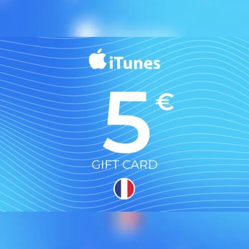 Apple iTunes Gift Card 5 EUR Key - FRANCE