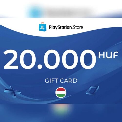 PlayStation Gift Card 20000 HUF - HUNGARY